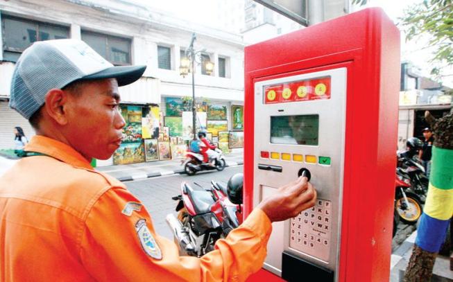 Maksimalkan Mesin Parkir