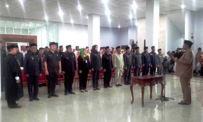 12 Pejabat Resmi Dilantik Bupati