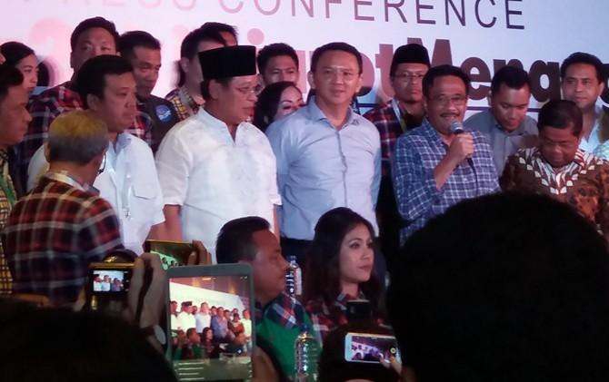 Pengakuan Kalah dan Janji Ahok untuk Anies-Sandi