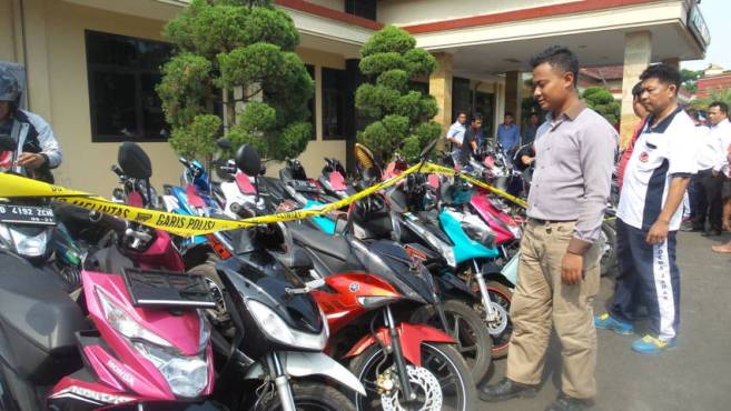Sepeda Motor Jenis Matic jadi Primadona Pencuri