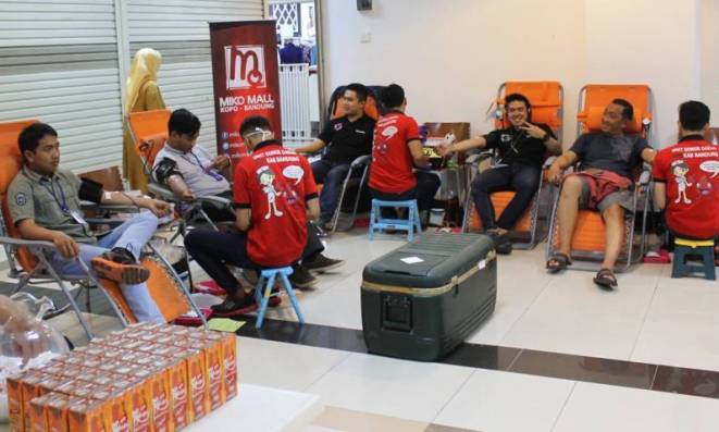 Miko Mall Gelar Donor Darah Rutin