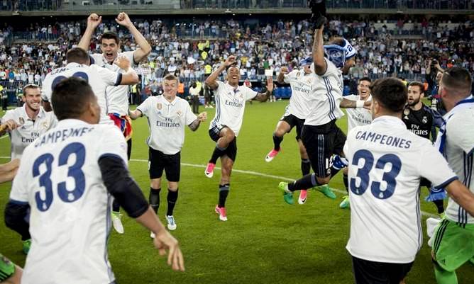 Real Madrid Pastikan Gelar Juara Divisi Primera ke-33 madrid-juara -