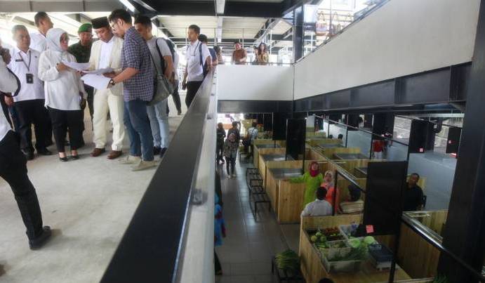 Walikota Resmikan Pasar Sarijadi pasar sarijadi -