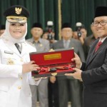 Neneng Hasanah Yasin Resmi Jabat Bupati Bekasi