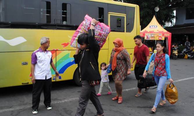 Penumpang Mudik Cicaheum Menurun Drastis