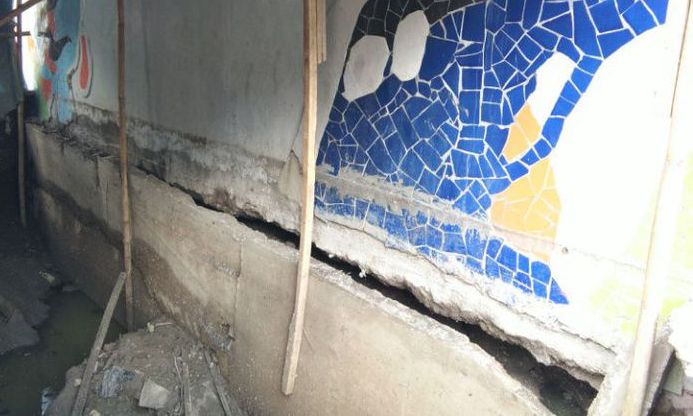 Waspada, Flyover Antapani Retak