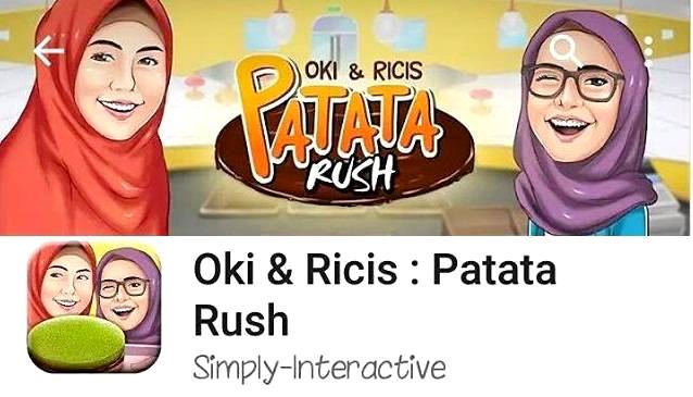 Oki Setiana dan Ria Ricis Luncurkan Game Patata Rush