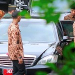 Presiden Jokowi Jenguk Solihin GP