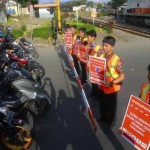 Sosialisasi Keselamatan Perlintasan KA