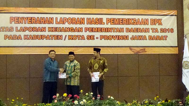 Wow, Bupati Uu Berhasil Pertahankan WTP untuk Ketiga Kalinya