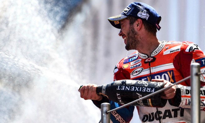 Finis Terdepan, Dovizioso Asapi Duo Honda Di MotoGP Catalunya