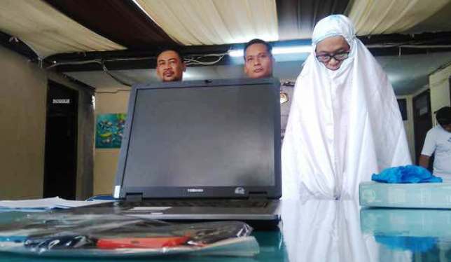 Tangkap Pelaku Pencurian Bermodus Pakai Mukena