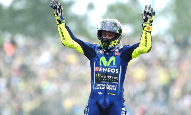 Valentino Rossi Juarai MotoGP Belanda