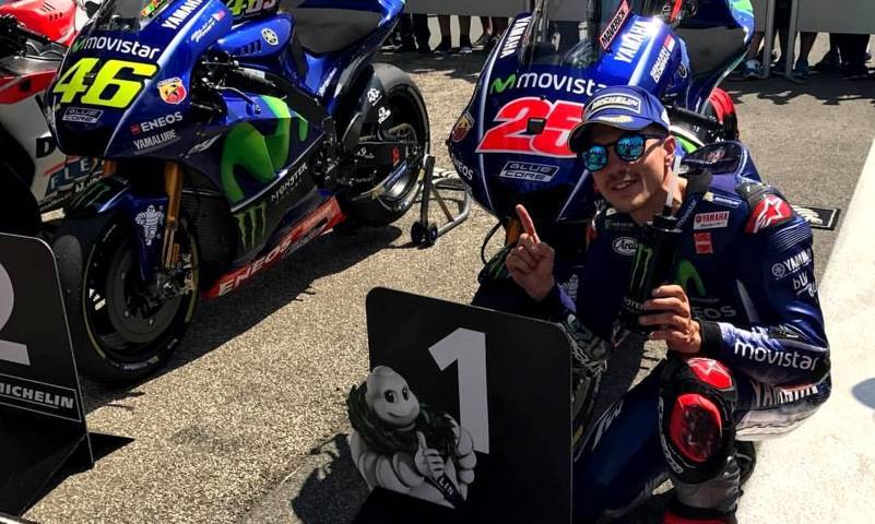 Yamaha Rebut Posisi Start 1-2 di MotoGP Italia