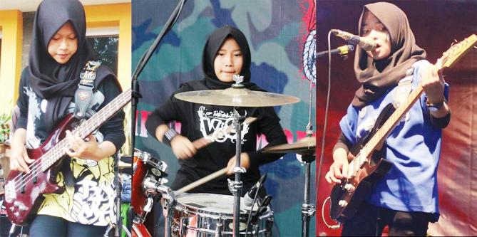 Sisi Lain Voice of Baceprot, Band Metal dengan Para Personel Berjilbab