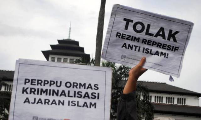 Aksi Tolak Perppu Ormas