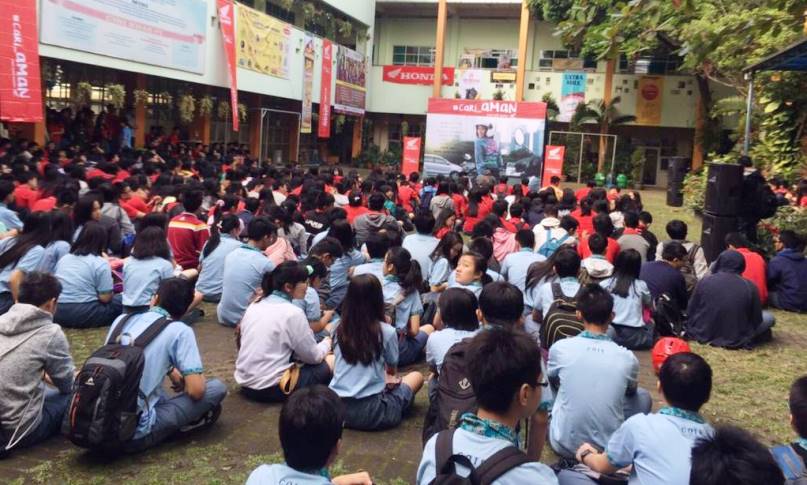 SMA Trinitas Bidik Jadi Juara Honda DBL 2017