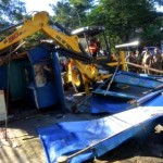 Satpol PP Tertibkan PKL, 37 Kios di Jalan Hasanudin Dibereskan