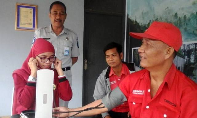 Pengemudi Bus Dicek Kesehatan