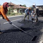 Dinas PUTR Cimahi Mulai Perbaiki Jalan