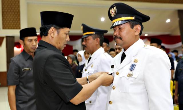 Bupati Lantik 184 Pejabat pelantikan