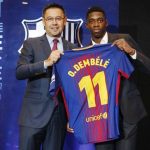 Resmi Dikontrak, Dembele Warisi Nomor Neymar