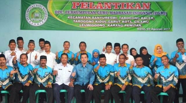 Pengurus DPC PGMI Garut Dilantik PGMI Kabupaten Garut