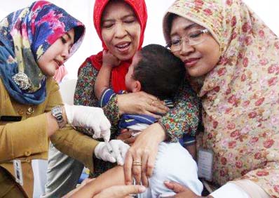 Dinas Kesehatan Klaim Imunisasi Capai 46 Persen dinkes kbb