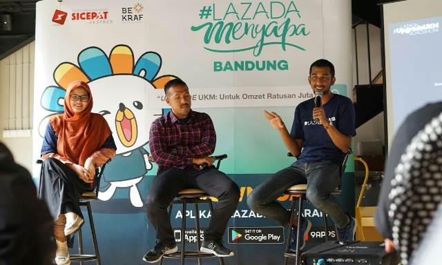 Lazada Sapa Wirausahawan Kreatif Bandung lazada