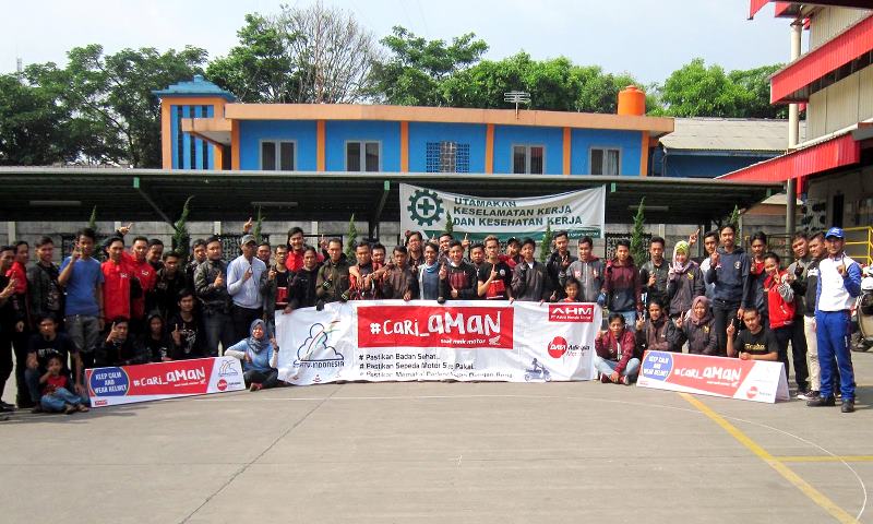 Bikers Honda Diajak Pelatihan Safety Riding