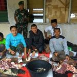 Dandim 0609 Kurban Sapi dan Domba