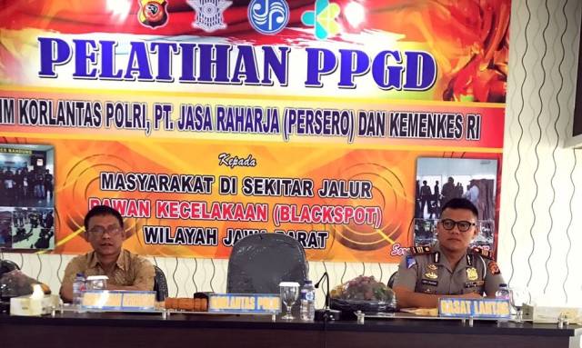 Polres Bandung Berikan Wawasan Tentang PPGD