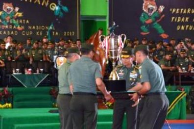 Kasad Tutup Kejurnas BDM Yoong Modo