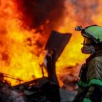 Lima Gudang Meubeul Terbakar