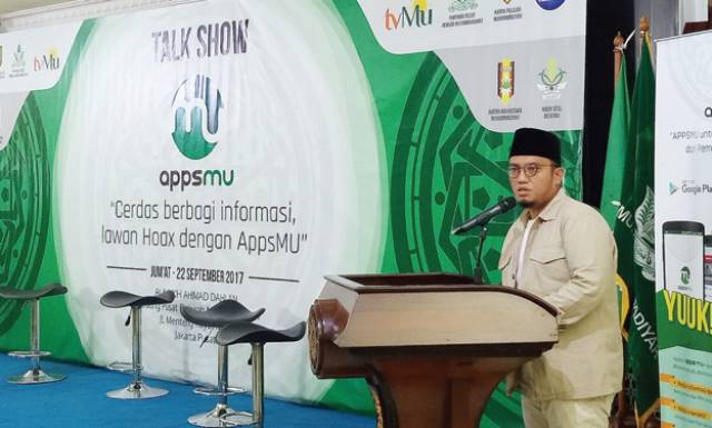 Lawan Hoax, PP Muhammadiyah Luncurkan AppsMu