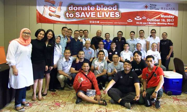 Regata Hotel Gelar Aksi Donor Darah