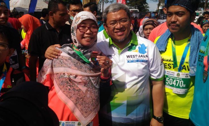 Eco Marathon Sajikan Pesona Alam Perkebunan Teh Eco Marathon