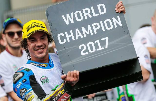 Kampiun asal Italia Pertama di Moto2