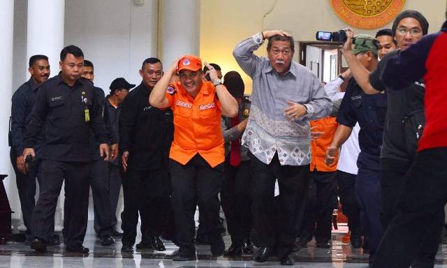 Siaga Bencana Mulai dari Gedung Sate