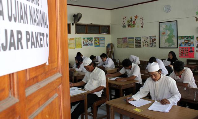 Besok, Unas Paket B dan C Digelar Unas Paket