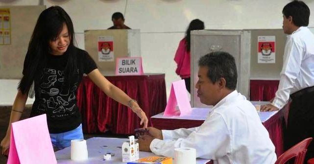 Pencoblos “Siluman” di TPS 3 Cingcin