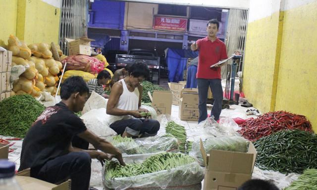 Petani Sayuran Belum Merasakan Untung