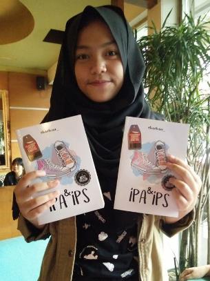 Putri Azzahra jadi Penulis Terlaris