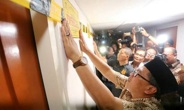 Apartemen Ciumbuleuit Disegel, Salahi Aturan Komersil Tapi Disewakan segel bangunan
