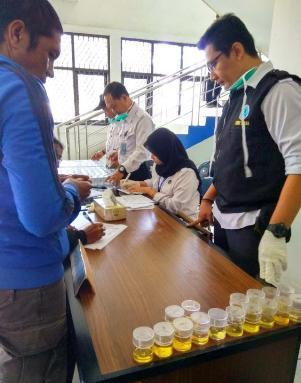 Calon Panwascam Positif Narkoba Akan Dicoret tes narkoba panwascam