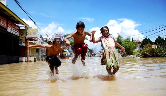 Banjir Rendam 12 Desa di Rancaekek Banjir Rendam 12 Desa di Rancaekek