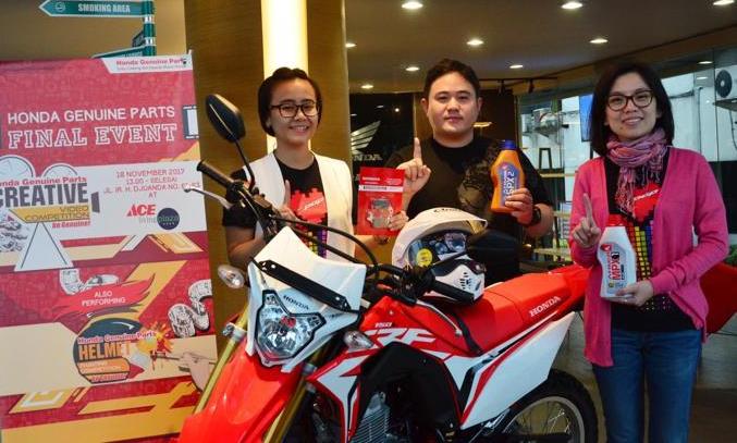 DAM Gelar Honda Genuine Parts Creative Video Competition - be Genuine!