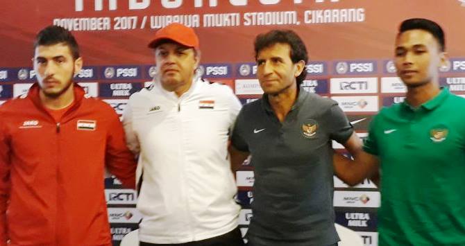 Luis Milla Percaya Diri Jelang Laga Timnas Indonesia U-23 Kontra Suriah Luis Milla Percaya Diri Jelang Laga Timnas Indonesia U-23 Kontra Suriah