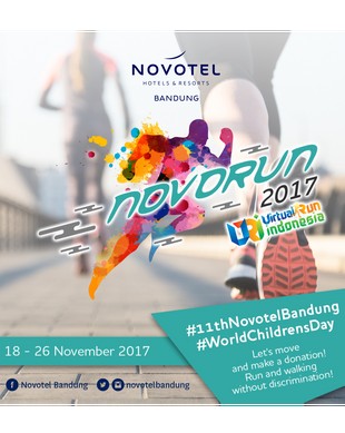 Novotel Gelar 5K Virtual Run