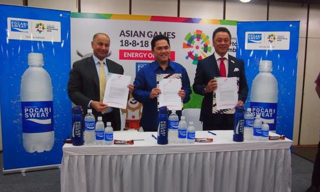 Pocari Jadi Patner Resmi Asian Games
